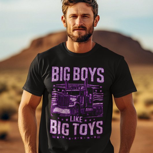 Paarse shows Trucker Pride T-shirt