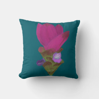 Paarse Siam Tulp Sierkussen