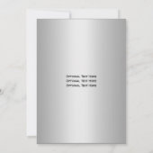 Paarse Silver Faux Ribbon Diamonds Heart Locket We Kaart (Achterkant)