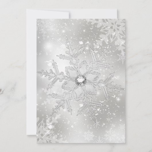 Paarse Silver Gold Holly Baubles kerst Kaart (Achterkant)