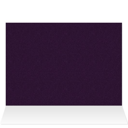 paarse Silver Snowflakes trouwlijstnummers (Binnen Horizontaal (Boven))