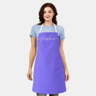 Paarse Simple Chic Elegant script Name Schort
