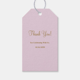 Paarse Simple Wedding Gift-Labels Cadeaulabel