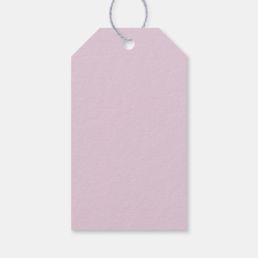 Paarse Simple Wedding Gift-Labels Cadeaulabel (Achterkant)
