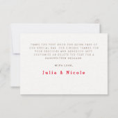 Paarse Sinaasappel Boho Wildflower Bladgroen Bruil (Achterkant)