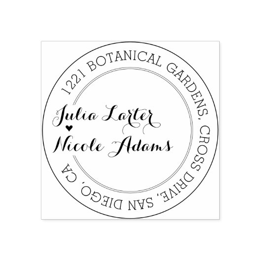 Paarse Sinaasappel Boho Wildflower Bladgroen Bruil Rubberstempel (Afrduk)