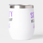 Paarse Sixty Hell Yeah Gepersonaliseerde 60ste Ver (Rechts)