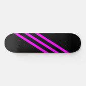 PAARSE SKATEBOARDBORD MET DRIE STREPEN PERSOONLIJK SKATEBOARD (Horizontaal)
