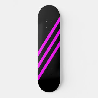 PAARSE SKATEBOARDBORD MET DRIE STREPEN PERSOONLIJK SKATEBOARD