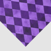 Paarse Skulls en zonnebloemserie Design 13 Tissuepapier (Detail)