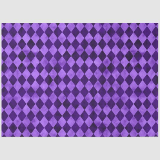 Paarse Skulls en zonnebloemserie Design 13 Tissuepapier (Voorkant)