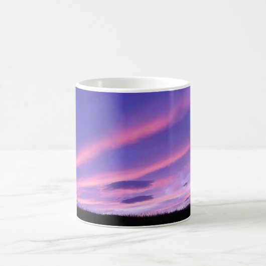 Paarse Sky Sunset Mok (Center)