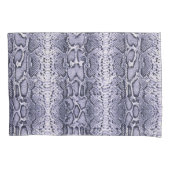 Paarse slang — Dierenafdrukken Kussensloop (Voorkant-Links)