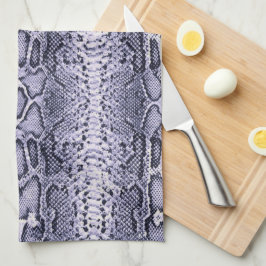 Paarse slang — Dierenafdrukken Theedoek