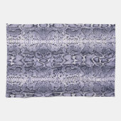 Paarse slang — Dierenafdrukken Theedoek (Horizontaal)