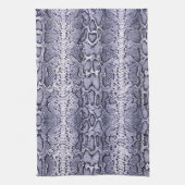 Paarse slang — Dierenafdrukken Theedoek (Verticaal)