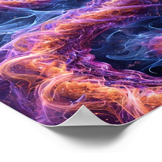 Paarse slang poster (Hoek)