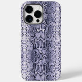 Paarse Slangenhuid Dierenprint Case-Mate iPhone Case (Achterkant)
