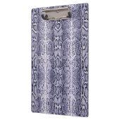 Paarse Slangenhuid Dierenprint Klembord (Links)