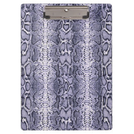 Paarse Slangenhuid Dierenprint Klembord