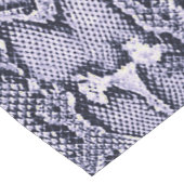 Paarse Slangenhuid Dierenprint Korte Tafelloper (Hoek)