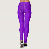 paarse slangenhuid leggings (Achterkant)