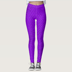 paarse slangenhuid leggings