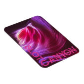 Paarse sleuf Roze tekst of foto's en tekst Magneet (Rechterzijde)