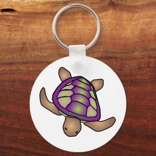 Paarse Sleutelhanger (Voorkant)