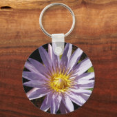 Paarse Sleutelhanger Water Lily (Voorkant)