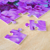 Paarse slijm legpuzzel (Zijkant)