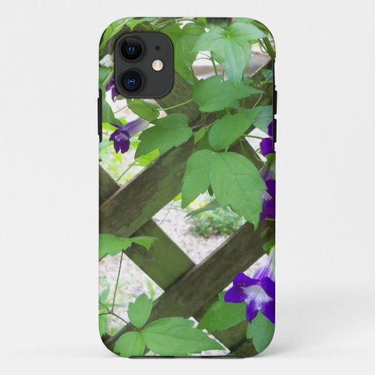 paarse slingerende leeuwenbekjes Case-Mate iPhone case (Achterkant)