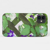 paarse slingerende leeuwenbekjes Case-Mate iPhone case (Achterkant (horizontaal))