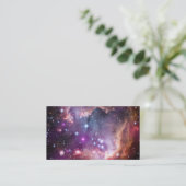 Paarse Small Magellanic Cloud Visitekaartje (Staand voorkant)