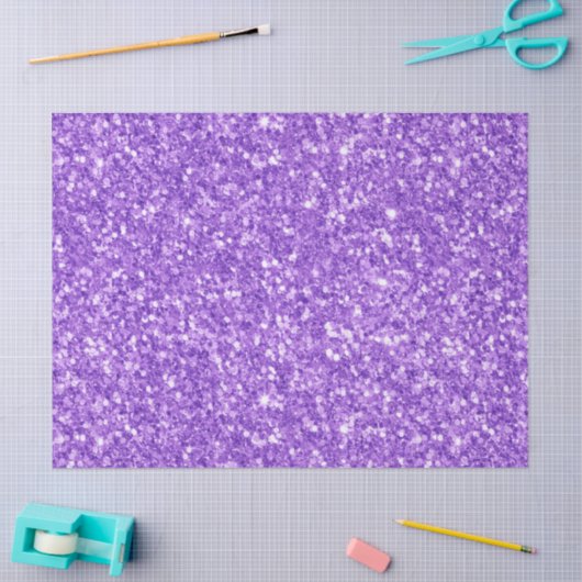 Paarse smelttextuur tissuepapier (Craft)