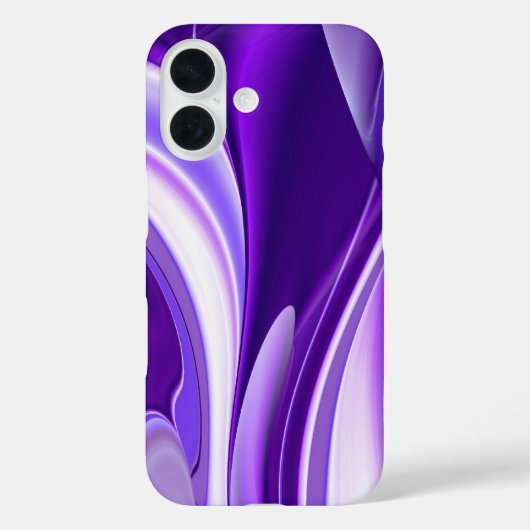 Paarse sneeuwdroom, Abstracte Fantastische regenbo Case-Mate iPhone Case (Achterkant)