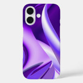 Paarse sneeuwdroom, Abstracte Fantastische regenbo Case-Mate iPhone Case (Achterkant)