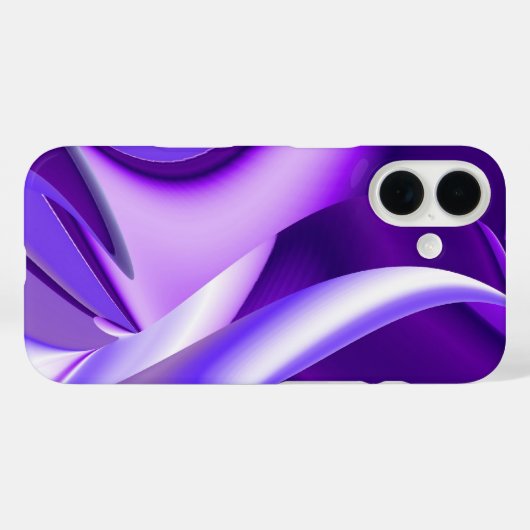 Paarse sneeuwdroom, Abstracte Fantastische regenbo Case-Mate iPhone Case (Achterkant (horizontaal))