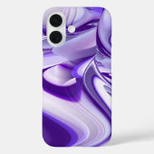 Paarse sneeuwdroom, Abstracte Fantastische regenbo Case-Mate iPhone Case (Achterkant)
