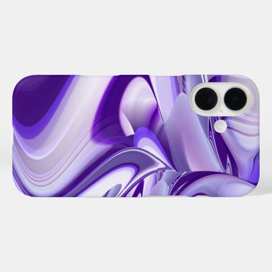 Paarse sneeuwdroom, Abstracte Fantastische regenbo Case-Mate iPhone Case (Achterkant (horizontaal))