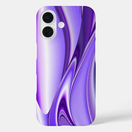 Paarse sneeuwdroom, Abstracte Fantastische regenbo Case-Mate iPhone Case (Achterkant)