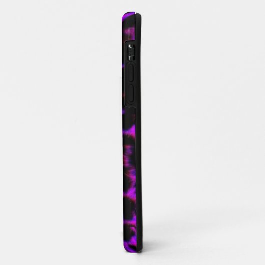 Paarse sneeuwpop Case-Mate iPhone case (Achterkant/links)