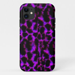 Paarse sneeuwpop Case-Mate iPhone case
