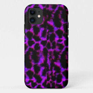 Paarse sneeuwpop Case-Mate iPhone case