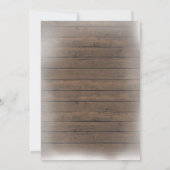 Paarse sneeuwvlok is onderweg naar baby shower kaart (Achterkant)