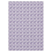 Paarse sneeuwvlok patroon Vakantie tafelkleed (Voorkant)