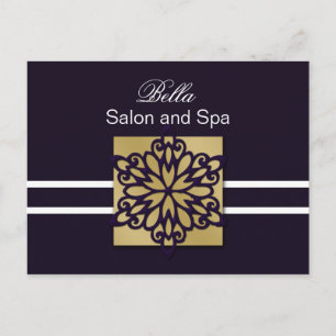 paarse sneeuwvlokzaken Dank u Kaarten