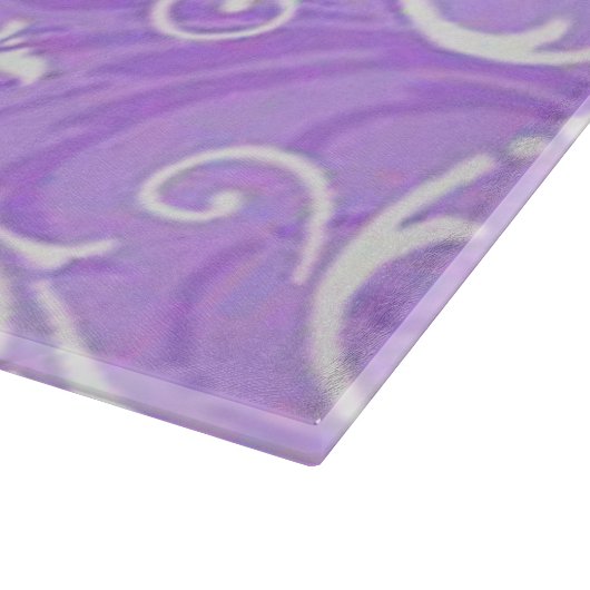 Paarse snijraad snijplank (Hoek)