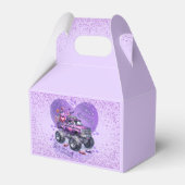 Paarse Snoep Crusher Be Mine Monster Truck Bedankdoosjes (Voorkant Zijde)