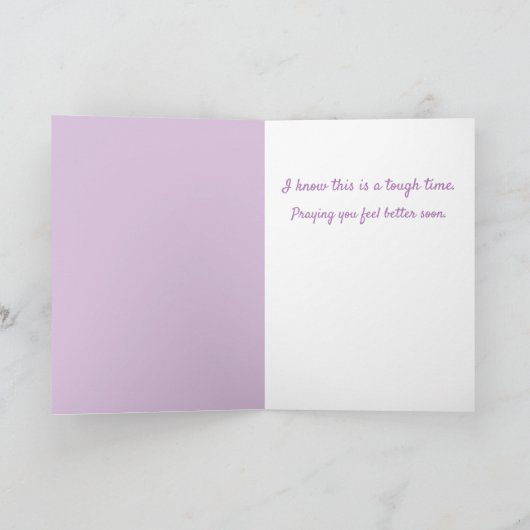 Paarse snoepgoed kaart (Binnen)